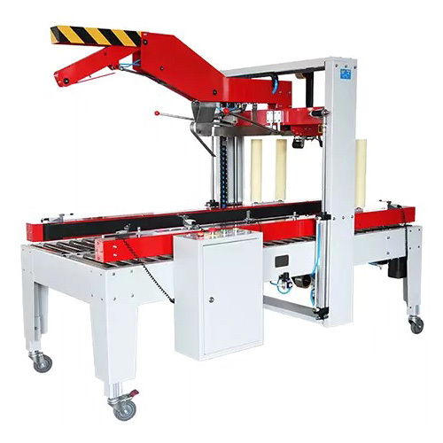Flap Folder With Carton Sealing Machine