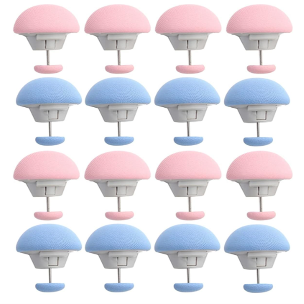 Mushroom round fixing clip