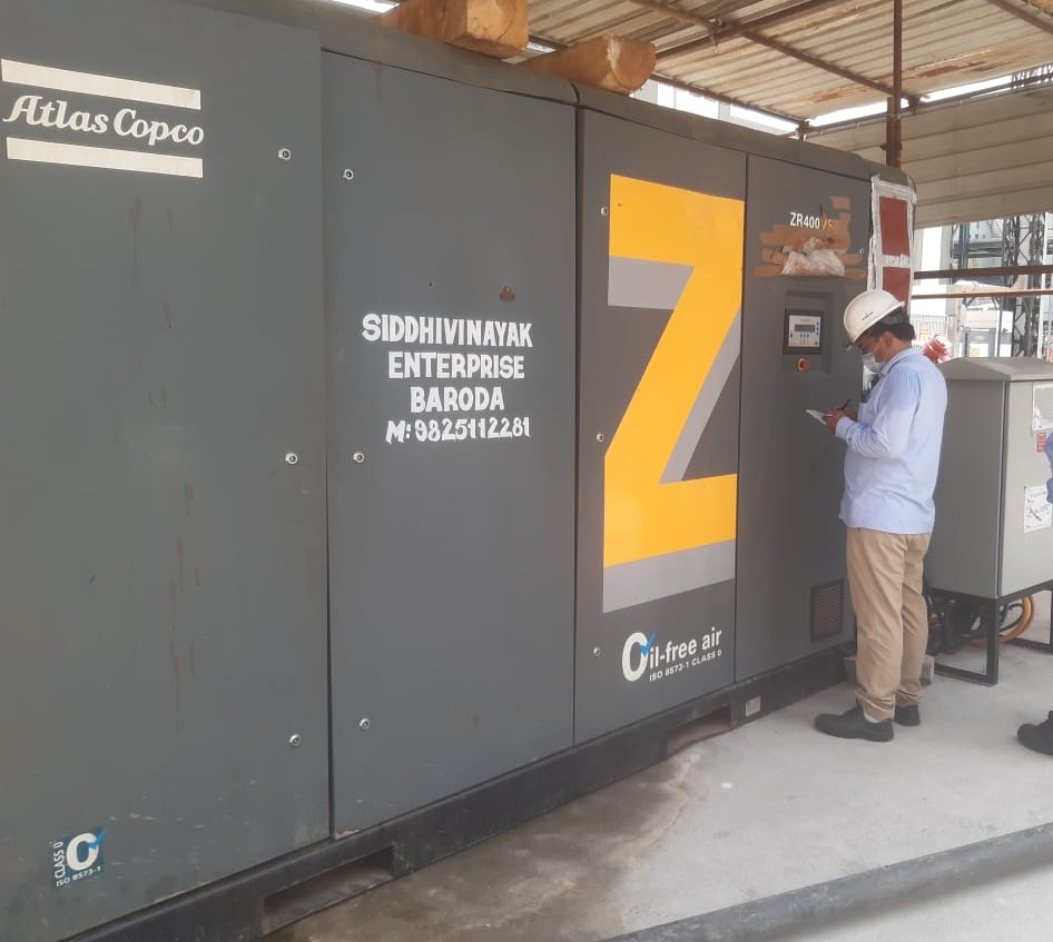 Air Compressor Rental/hire Service - Air Flow Capacity: 200-1600 Cfm