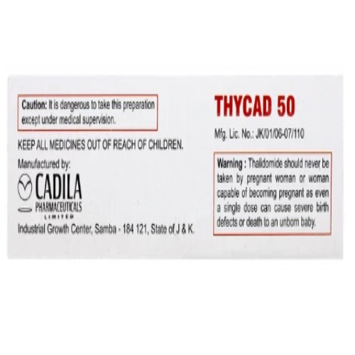 Thycad 50 Mg Capsule - Recommended For: Doctor