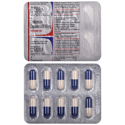 Thycad 50 mg Capsule