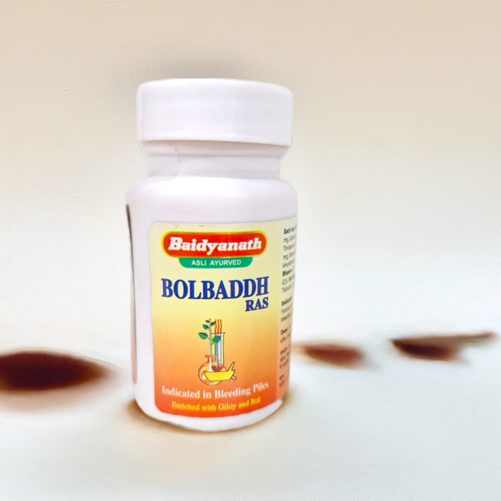 Baidyanath Bolbaddh Ras 80 Tablets