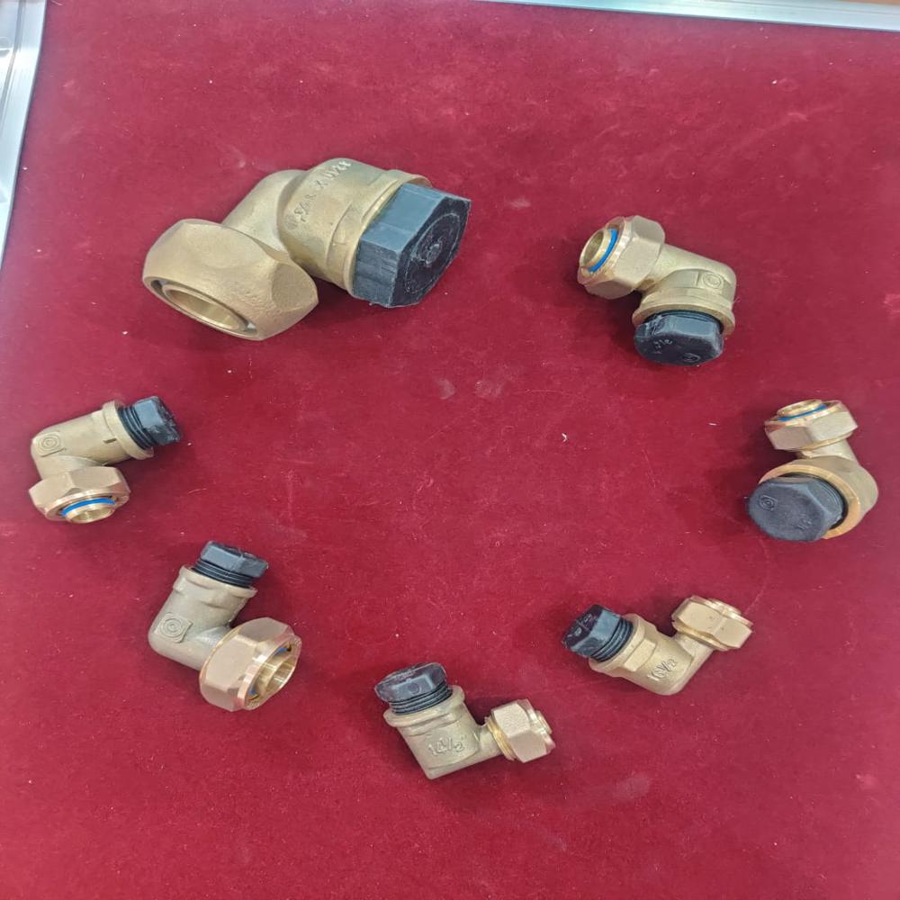 KiTEC Female  Elbow-Brass