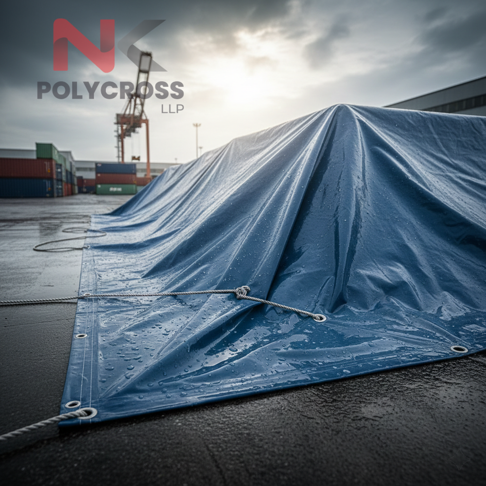 Rainproof Tarpaulin - Application: Agricultural Crop And Grain Protection  Construction Material Covering  Truck And Cargo Covers  Industrial Storage Protection  Temporary Shelters And Outdoor Covers