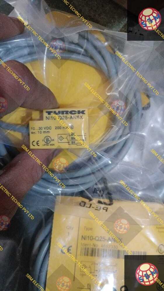 TURCK INDUCTIVE PROXIMITY SENSOR, NI10-Q25-AN6X