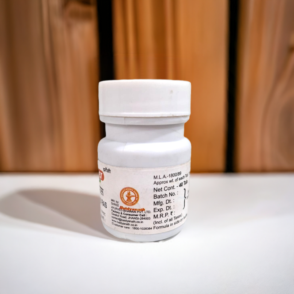 Baidyanath Chandranshu Ras 40 Tablets