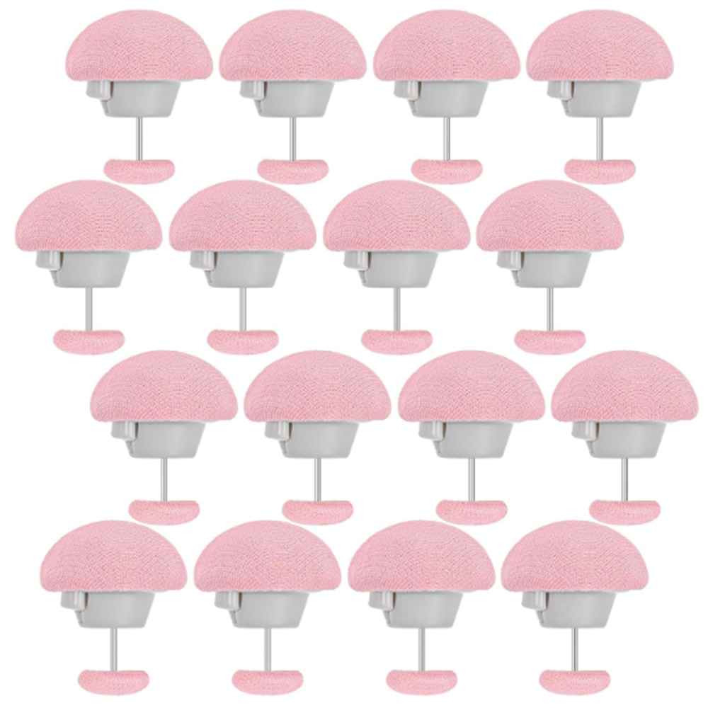 Mushroom round fixing clip