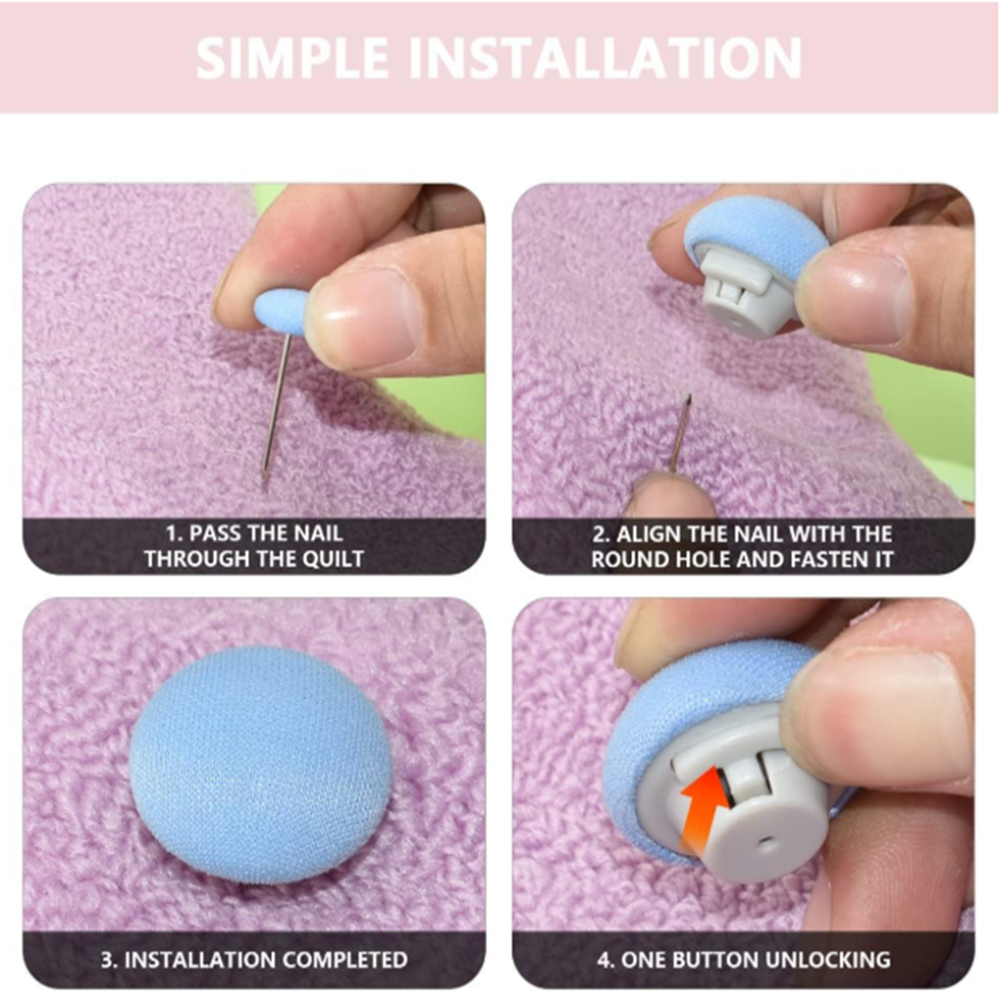 Mushroom Round Fixing Clip - Capacity: 1000 Pcs/hr