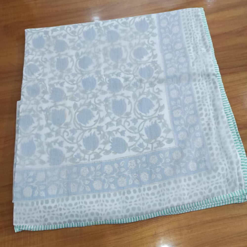 Block Printed Dohar - Density: 10 Gram Per Cubic Centimeter(g/cm3)