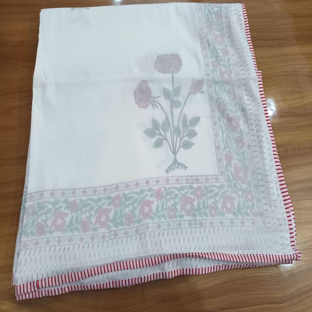 Block Printed Dohar - Density: 10 Gram Per Cubic Centimeter(g/cm3)