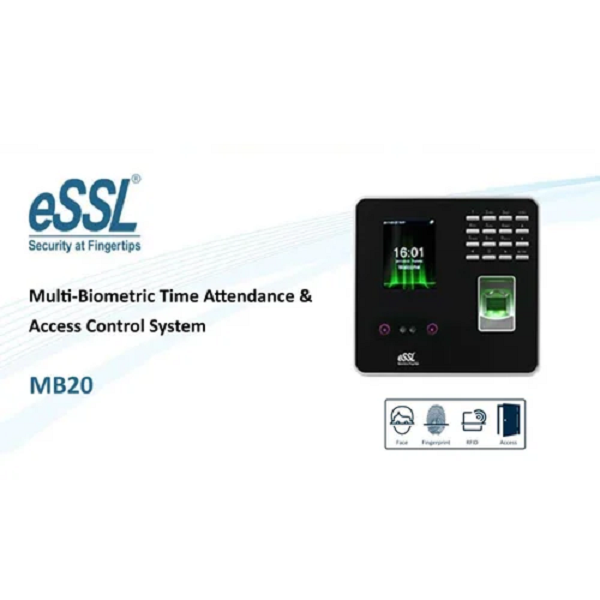 Mb 20 Time Attendance & Access Control - Accuracy: 99.9%  %