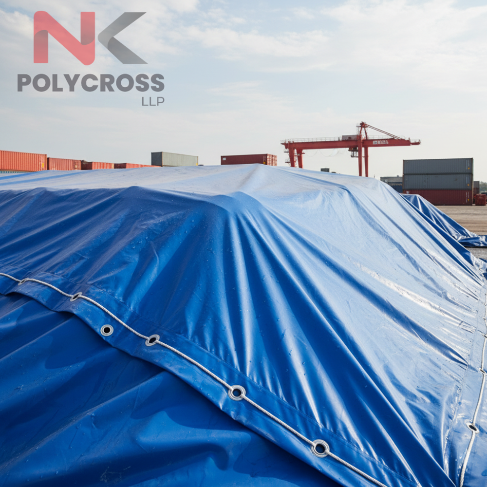 Weatherproof Sheet - Application: Construction Material Covering Agricultural Crop And Grain Protection Truck And Cargo Covers Industrial Storage Covers Temporary Outdoor Shelters Machinery And Equipment Protection