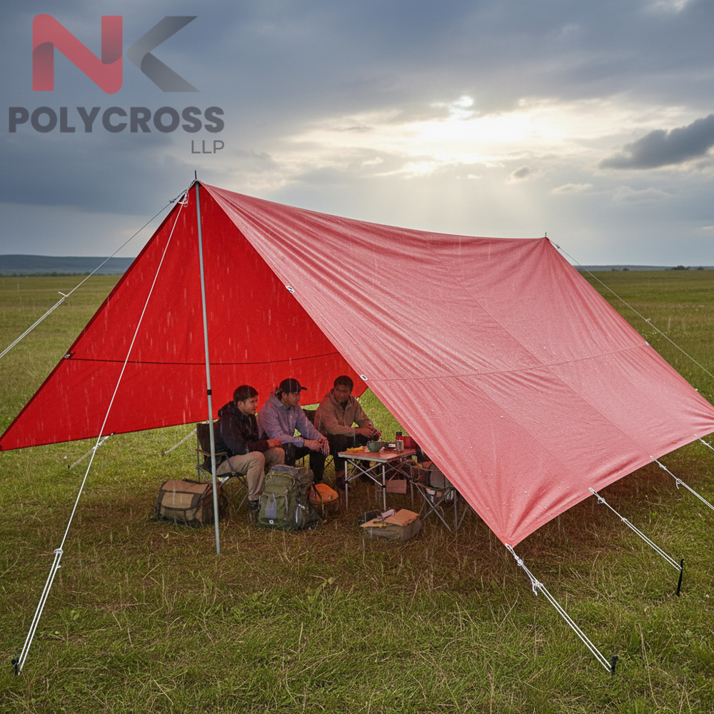 Weatherproof Sheet - Application: Construction Material Covering Agricultural Crop And Grain Protection Truck And Cargo Covers Industrial Storage Covers Temporary Outdoor Shelters Machinery And Equipment Protection