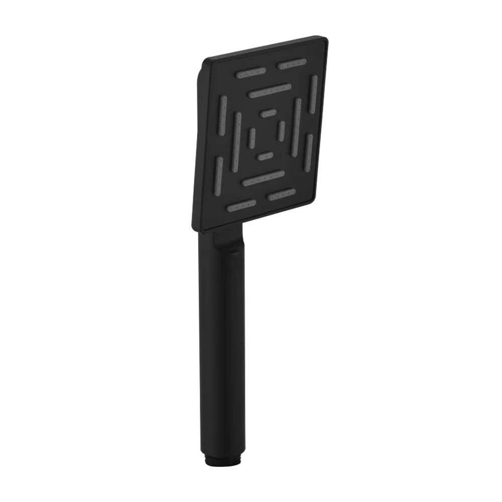 Black Square Hand Shower