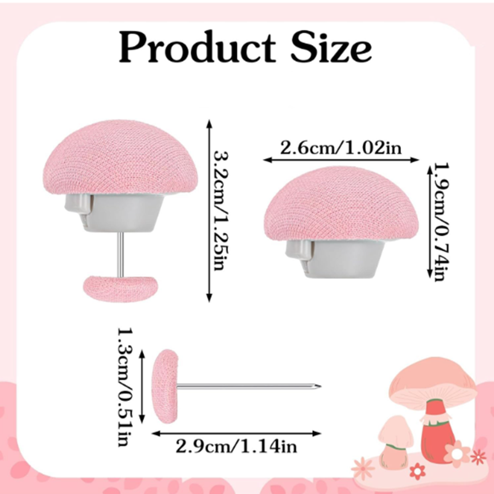 Mushroom Blanket Clips - Color: Mix Color