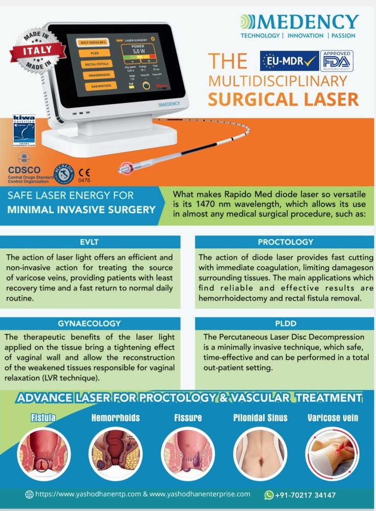 Medency Diode Laser Machine 1470nm