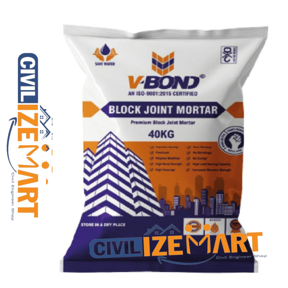 Vbond Block Joint Mortar - Cas No: Mixture / Not Applicable (Cement Based Blend)