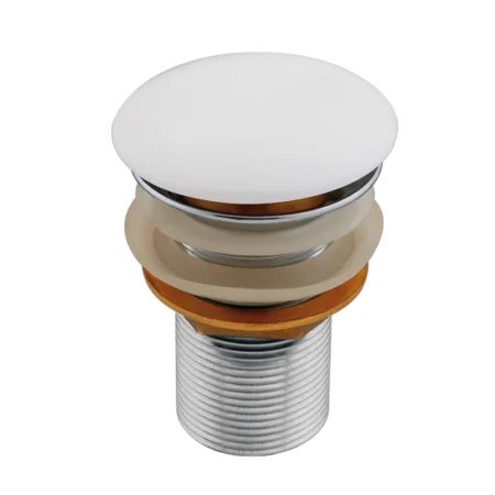 Brass Popup Waste Coupling Ceramic Top