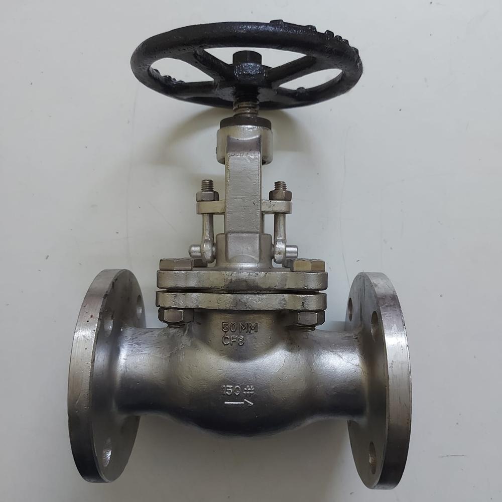 Ss Globe Valve - Color: Silver