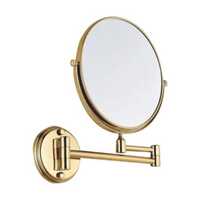 Brass Gold Magnifying Shaving Mirror - Feature: Premium Quality