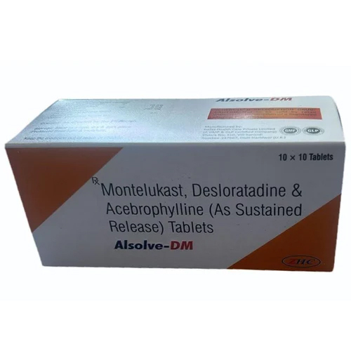 Montelukast Desloratadine And Acebrophylline Tablets