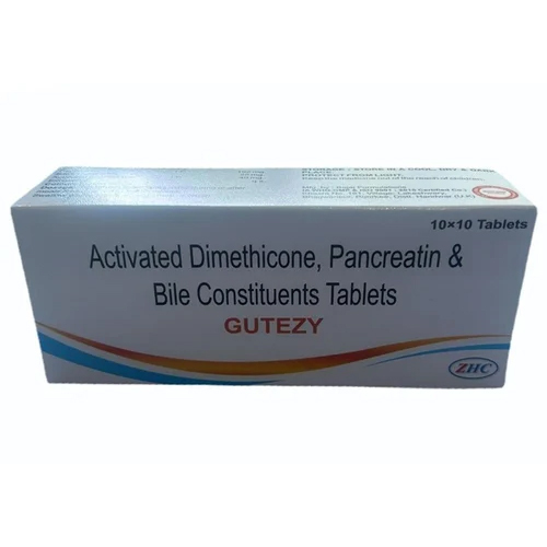 Activated Dimethicome Pancreatin And Bile Constituents Tablets