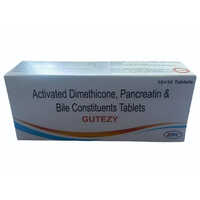 Activated Dimethicome Pancreatin And Bile Constituents Tablets - 192mg Off-white Tablets, Blister Pack, 24 Months Shelf Life, Prescription Digestive Aid
