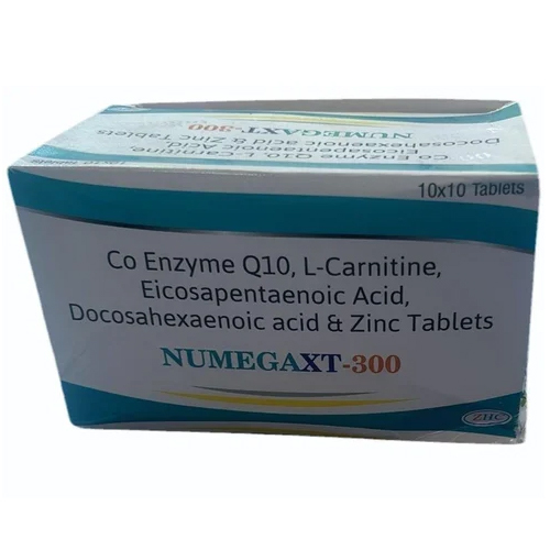 Co Enzyme Q10 L-Carnitine Eicosapentaenoic Acid And Zinc Tablets