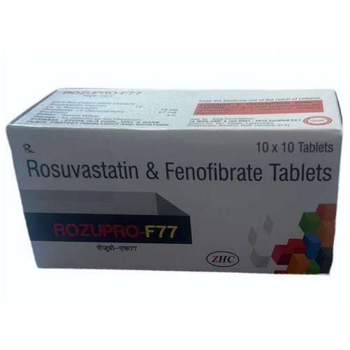 Rosuvastatin And Fenofibrate Tablets
