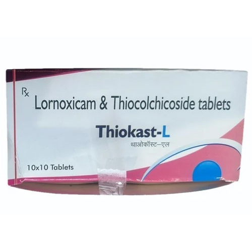 Lornoxicam And Thiocolchicoside Tablets