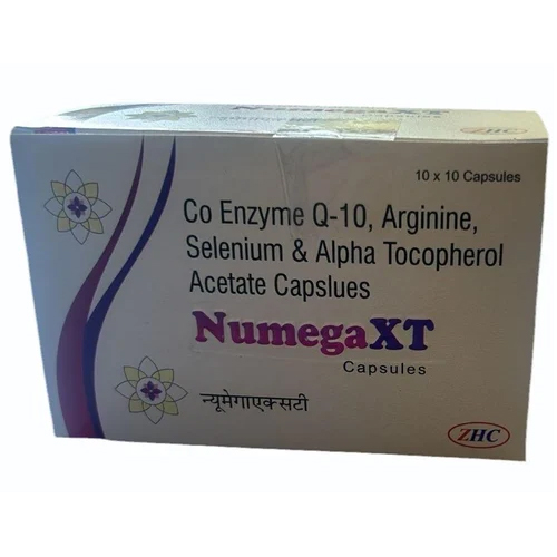 Co Enzyme Q-10 And Alpha Tocopherol Acetate Capsules