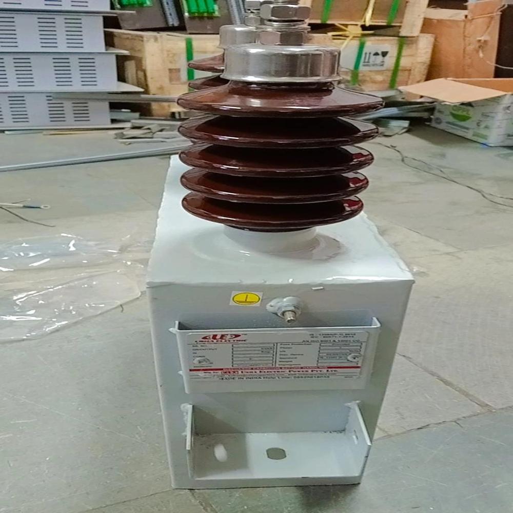 Ht Capacitor Single Phase - Color: Grey