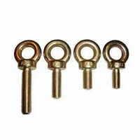 Silver Oval Forged Eye Bolt, For Industrial, Mild Steel