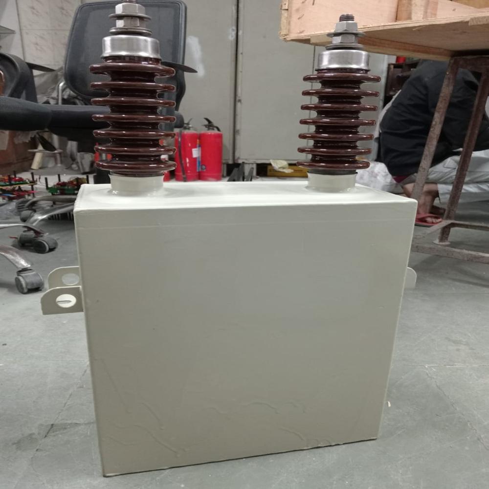 Ht Capacitor Single Phase - Color: Grey