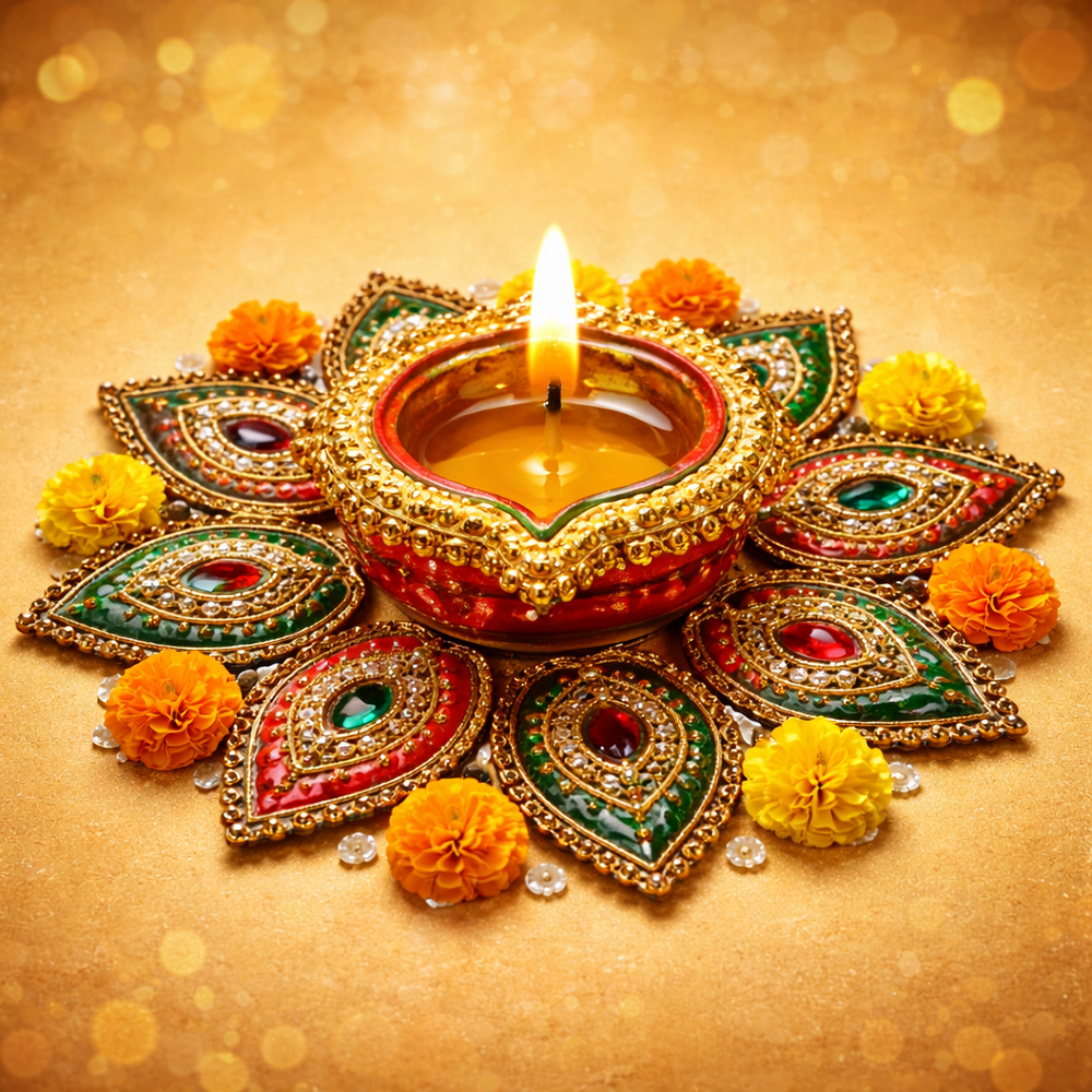 Decorative Diya - Color: All