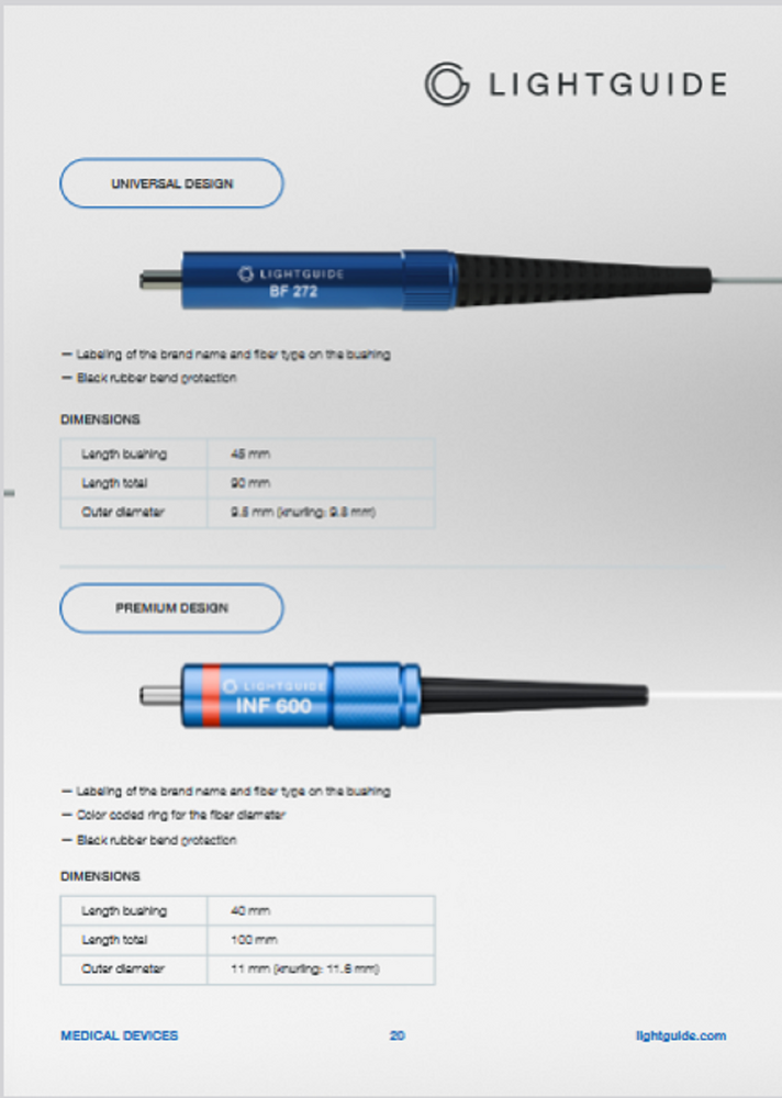 LGO Fistula Laser Fiber USFDA/CDSCO Approved