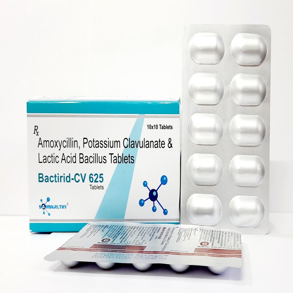 Amoxicillin 500mg Clavulanic 125mg with LB Tablet