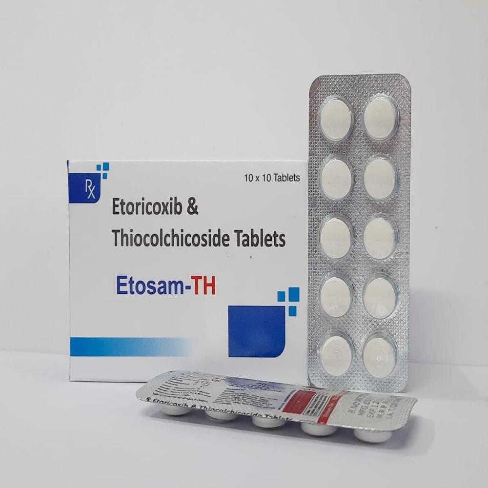Etoricoxib 60mg with Thiocolchicoside 4 mg