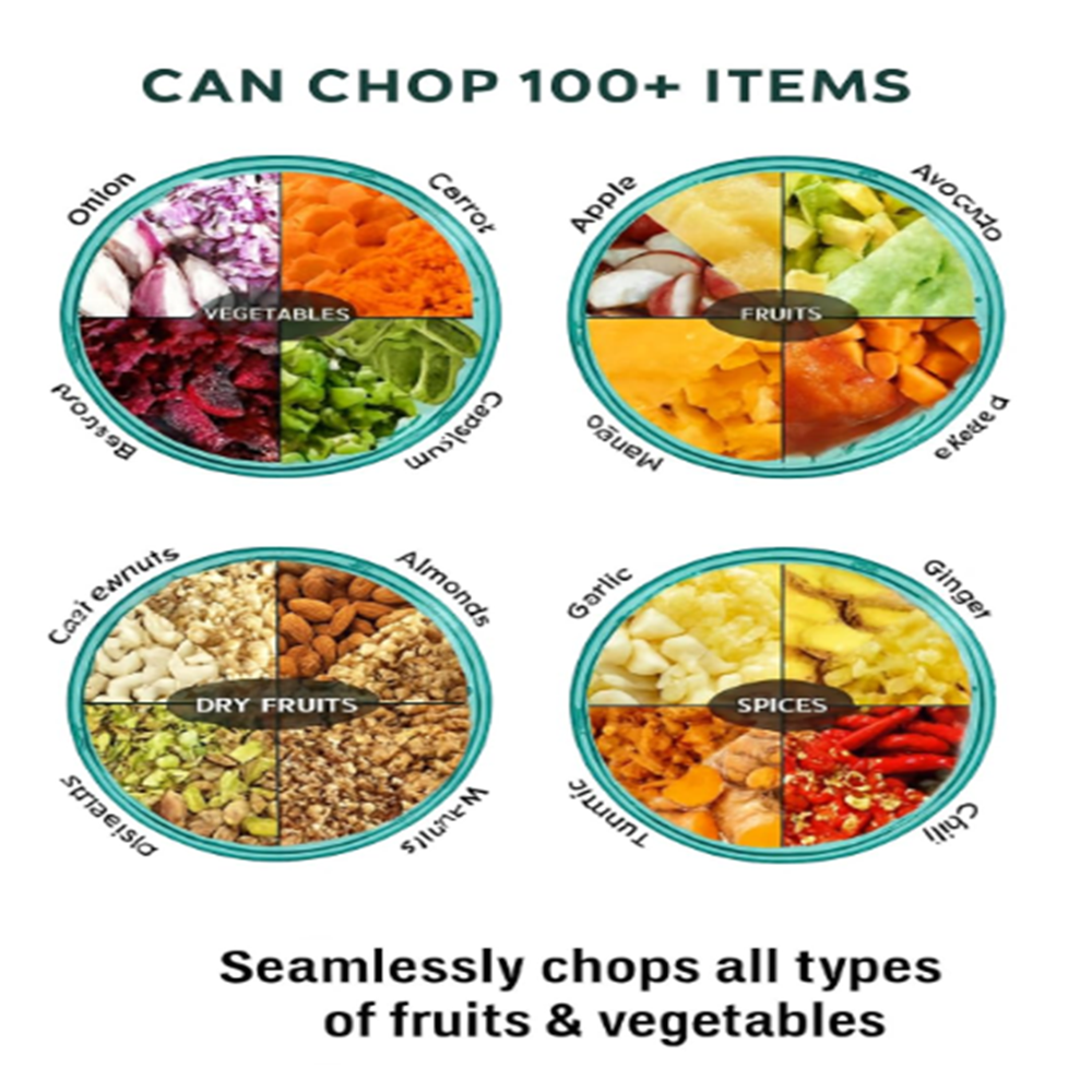 Dori Chopper - Capacity: 1000 Milliliter (Ml)