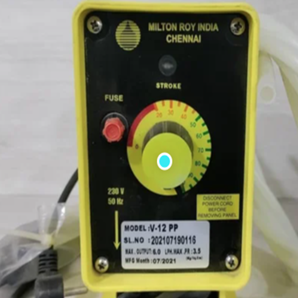 Metering Dosing Pump - Color: Yellow