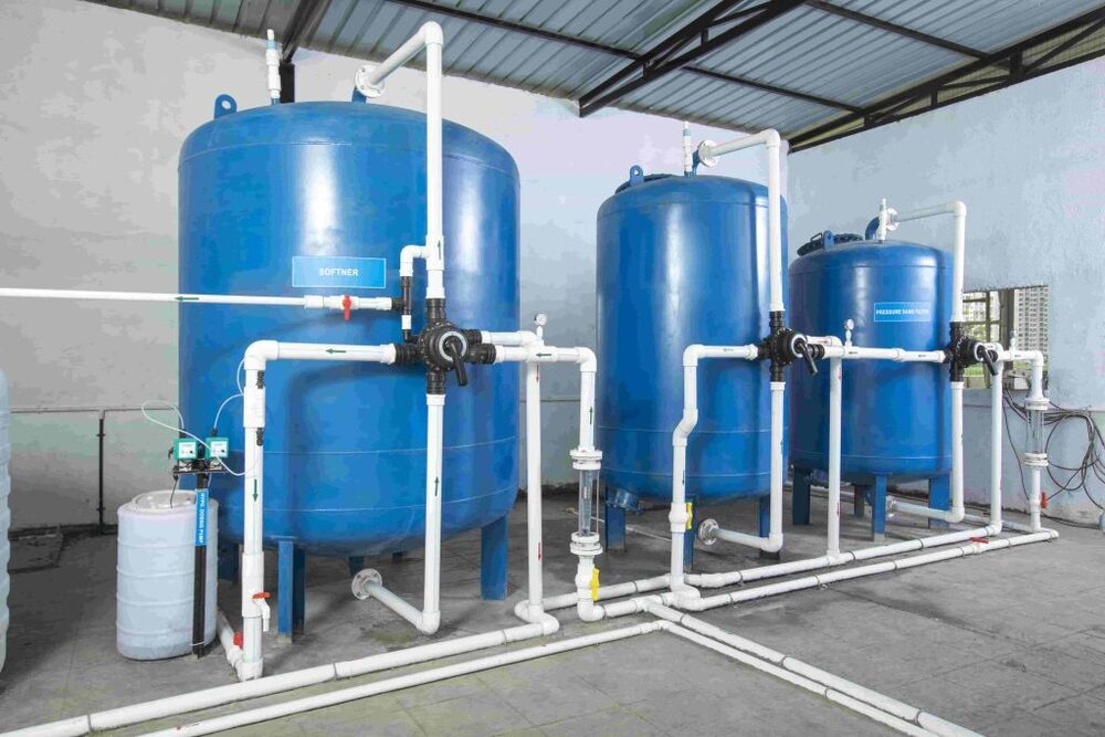 Water Treatment Plant With Softener