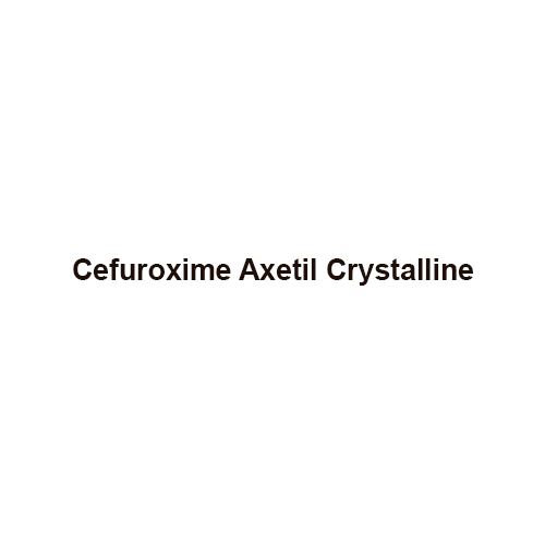 Cefuroxime Axetil Crystalline