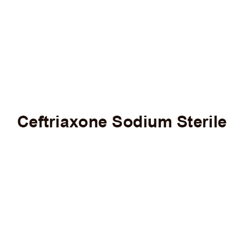 Ceftriaxone Sodium Sterile