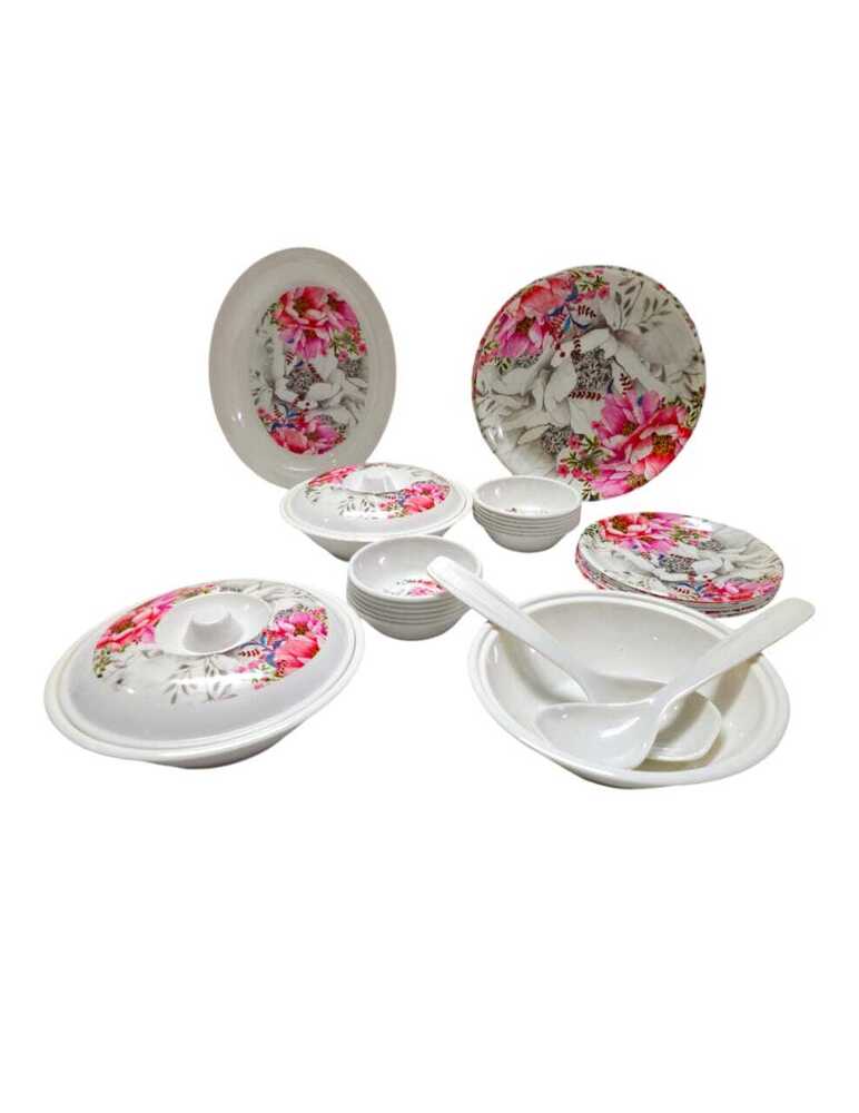 VKL JIO 32PCS Crockery Set