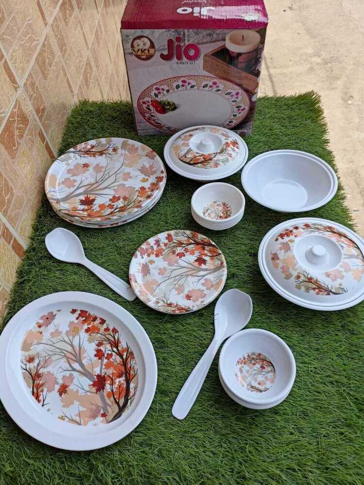VKL JIO 32PCS Crockery Set
