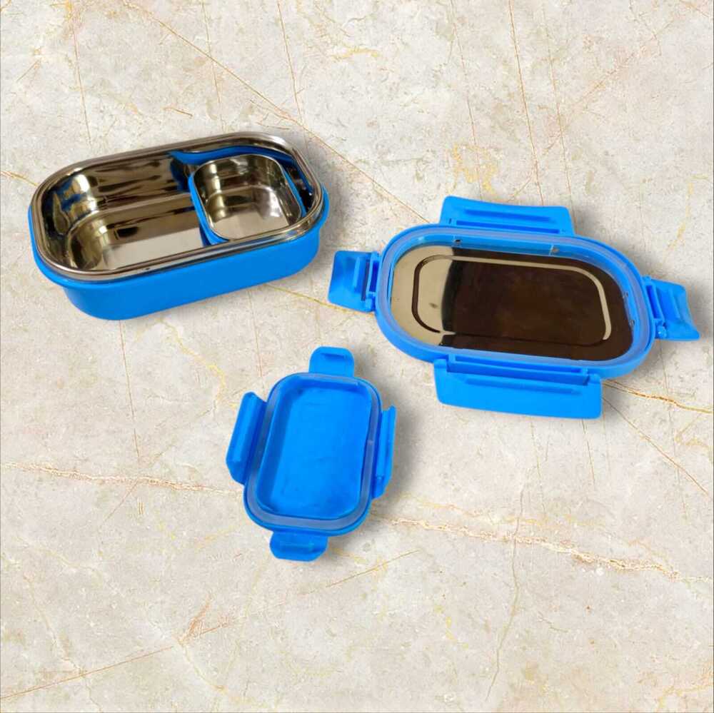 Calvy Lunch Box - Capacity: 700 Ml (Approx.) Milliliter (Ml)