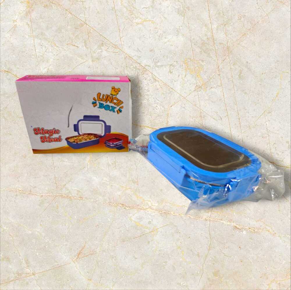 Calvy Lunch Box - Capacity: 700 Ml (Approx.) Milliliter (Ml)
