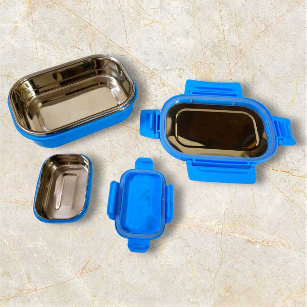 Calvy Lunch Box - Capacity: 700 Ml (Approx.) Milliliter (Ml)