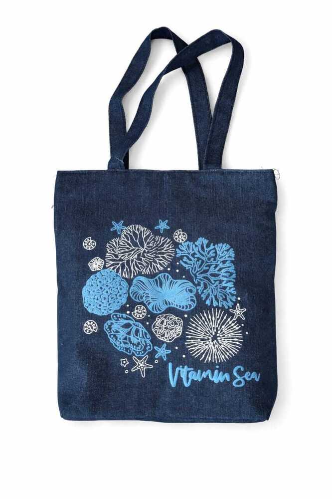 Canvas Tote Bag - Color: Blue