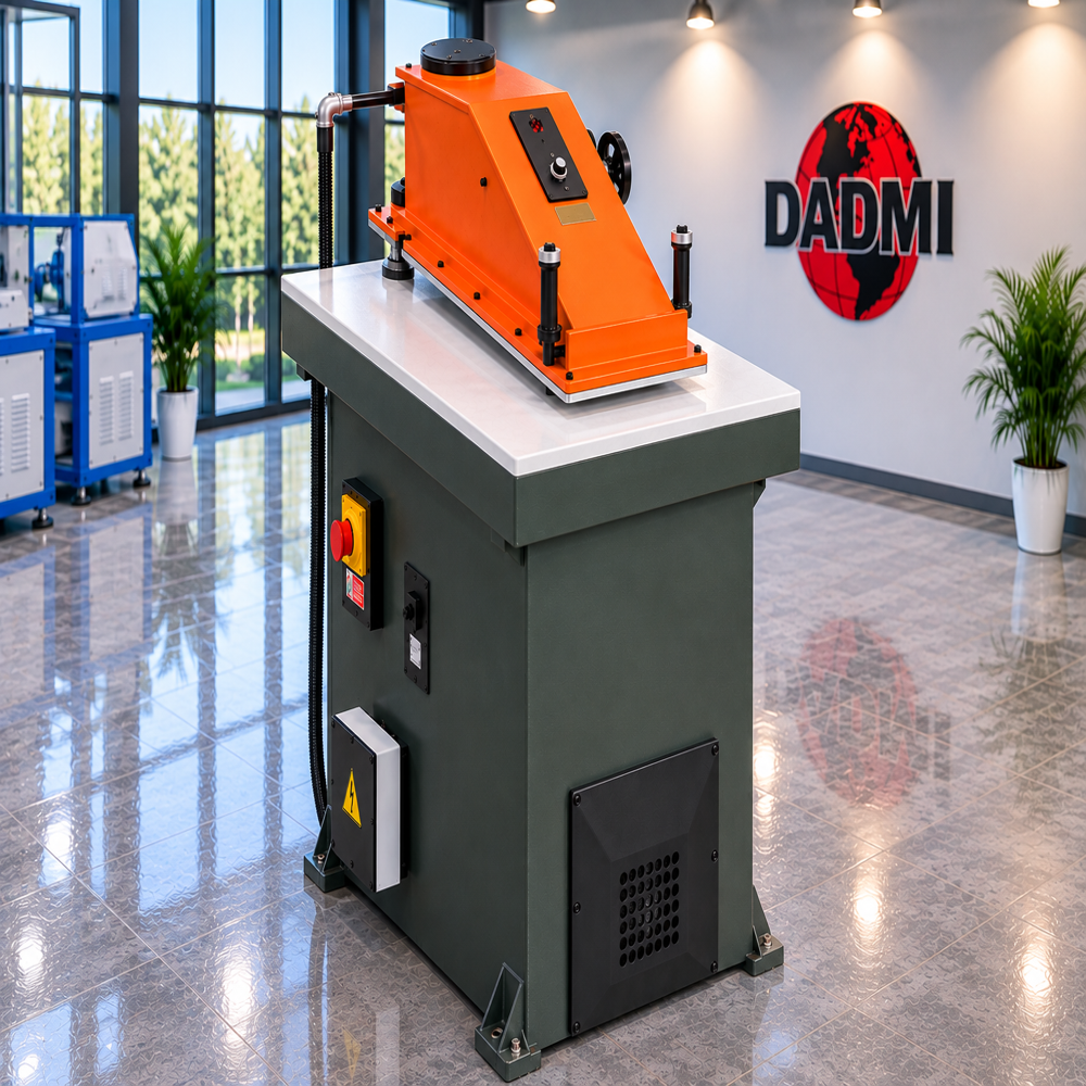 Atom Se-Series Hydraulic Swing Arm Clicker Press Machine - Accuracy: 0.02 Mm Mm